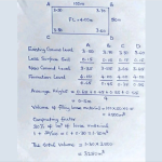 Earth or Sand Filling Volume Calculation