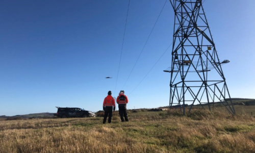 Over Head Power Transmission Line Survey