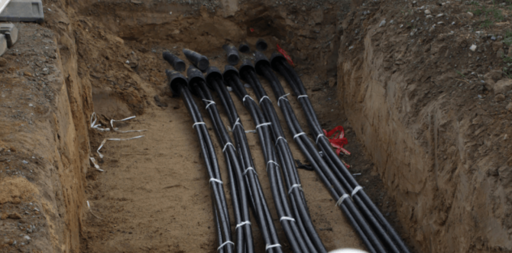 Under Ground Power Cable Line Drainage System Survey
